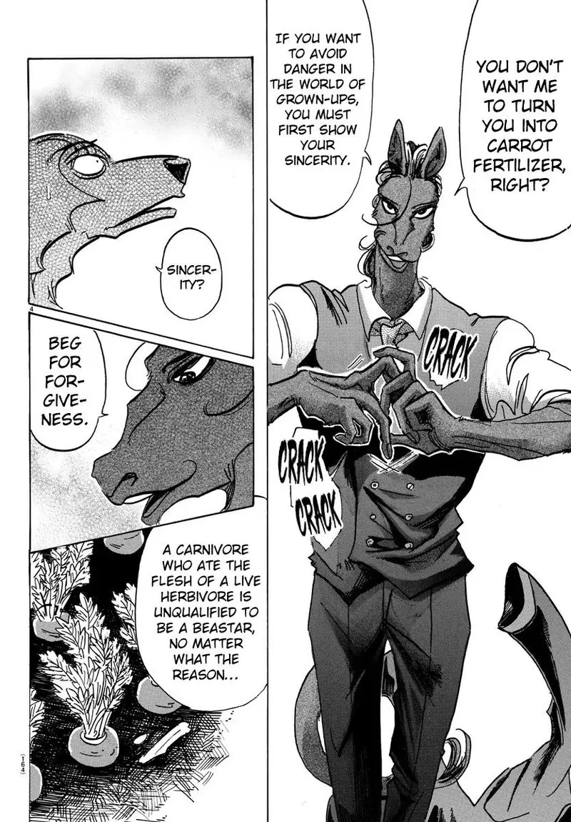 Beastars Chapter 118 page 4