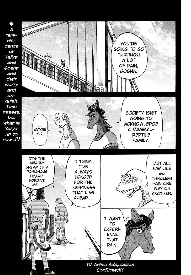 Beastars Chapter 118 page 1