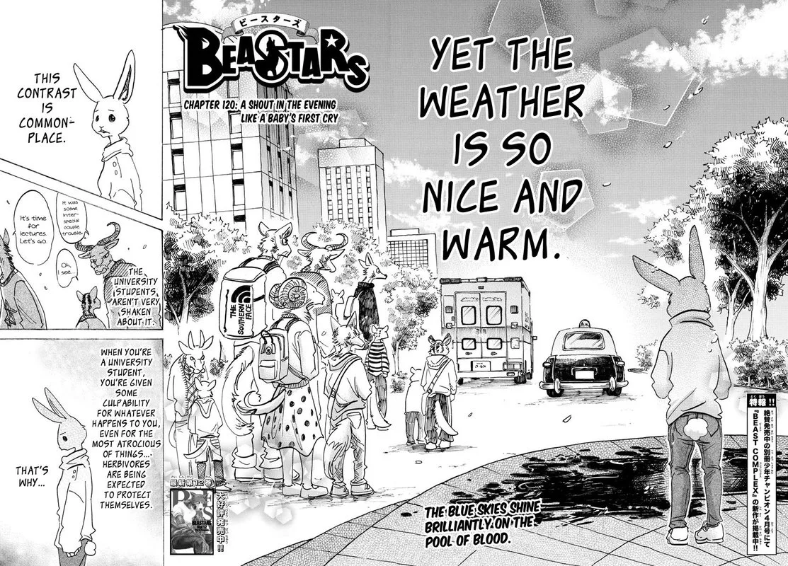 Beastars Chapter 120 page 2