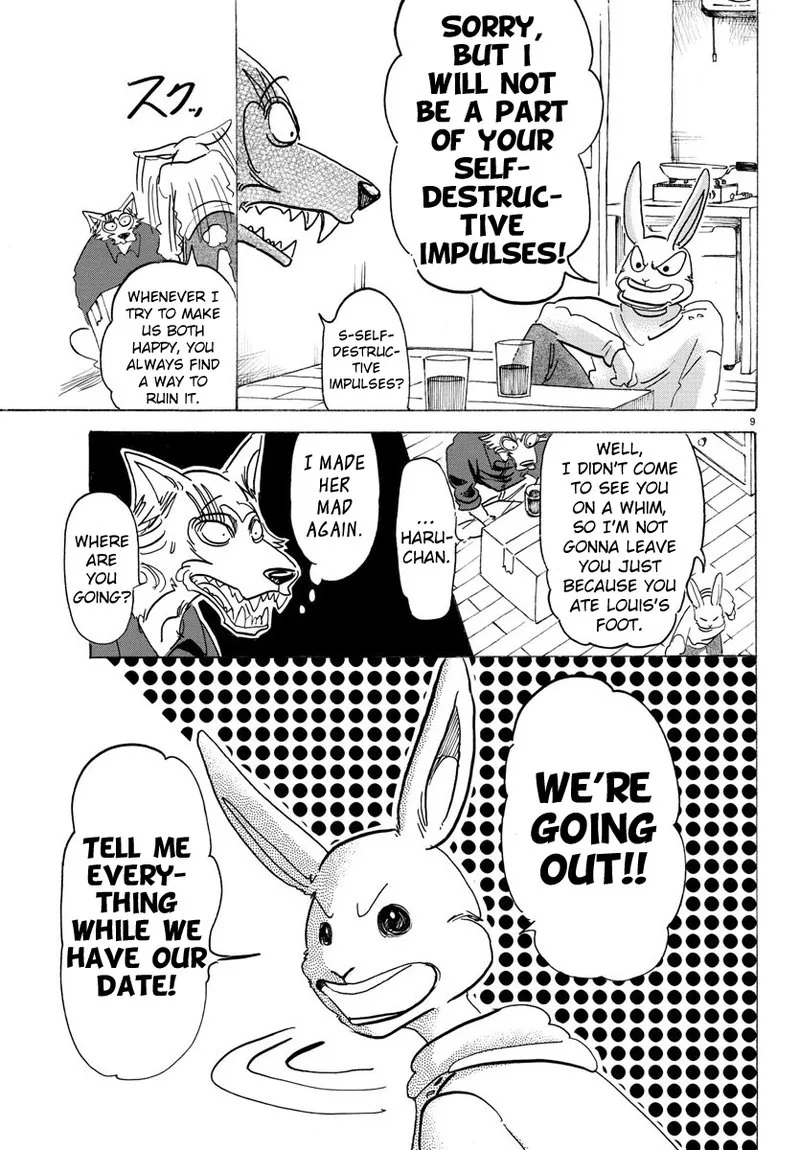 Beastars Chapter 121 page 9