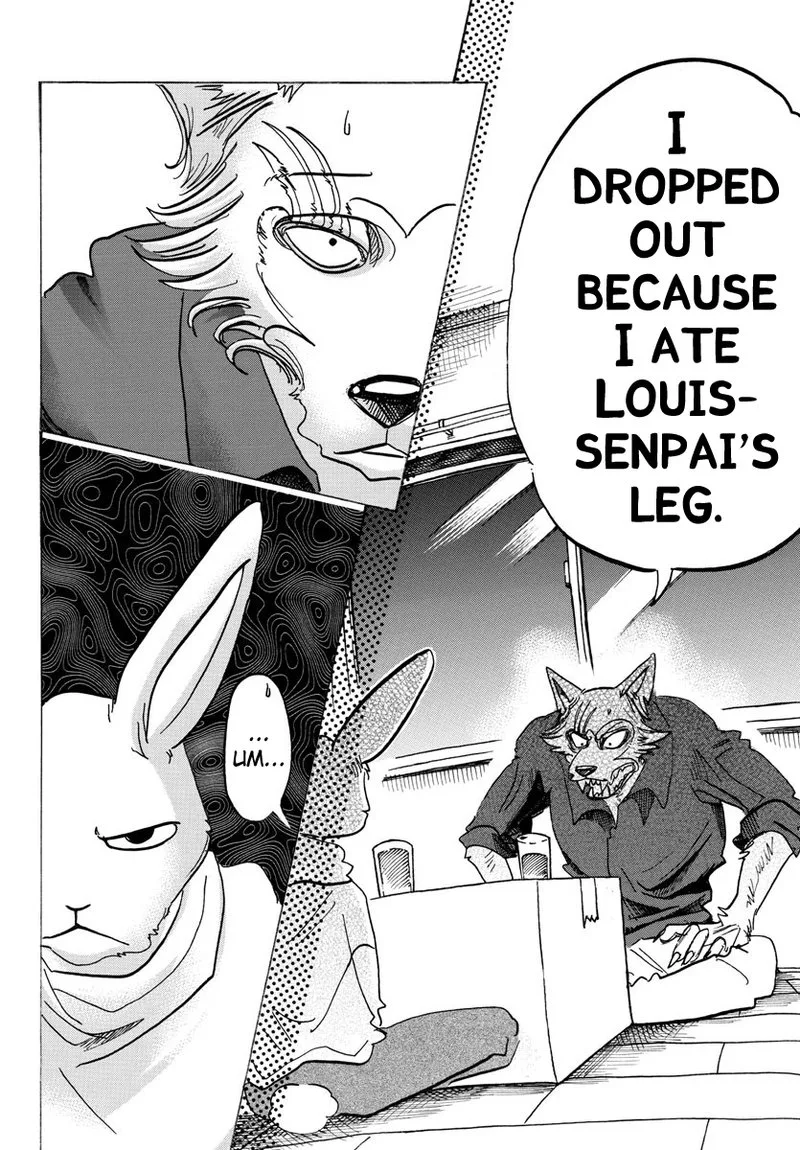 Beastars Chapter 121 page 8