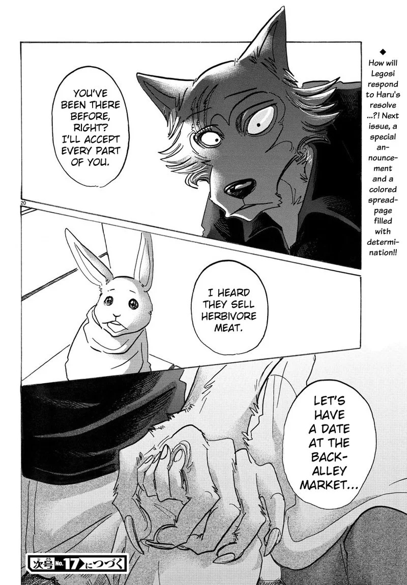 Beastars Chapter 121 page 19