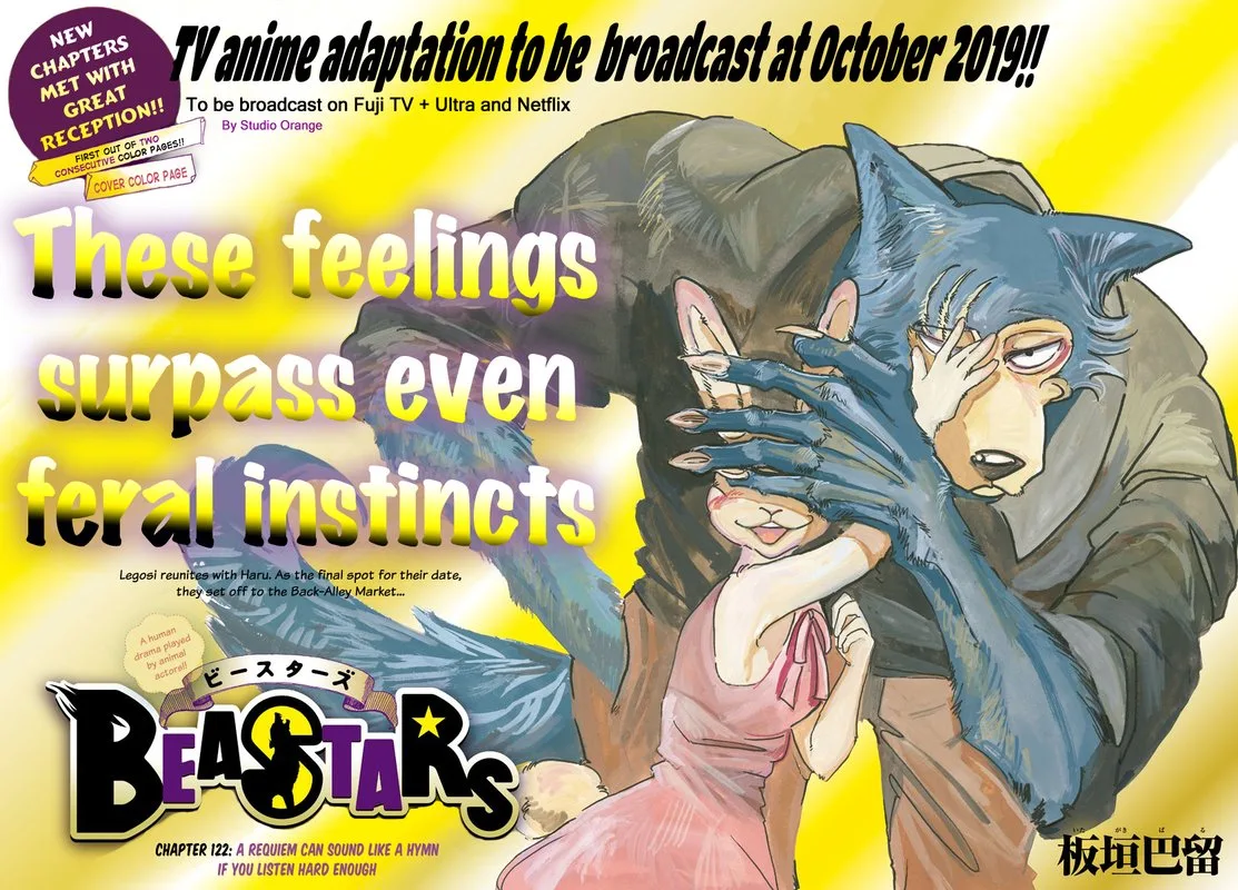 Beastars Chapter 122 page 1