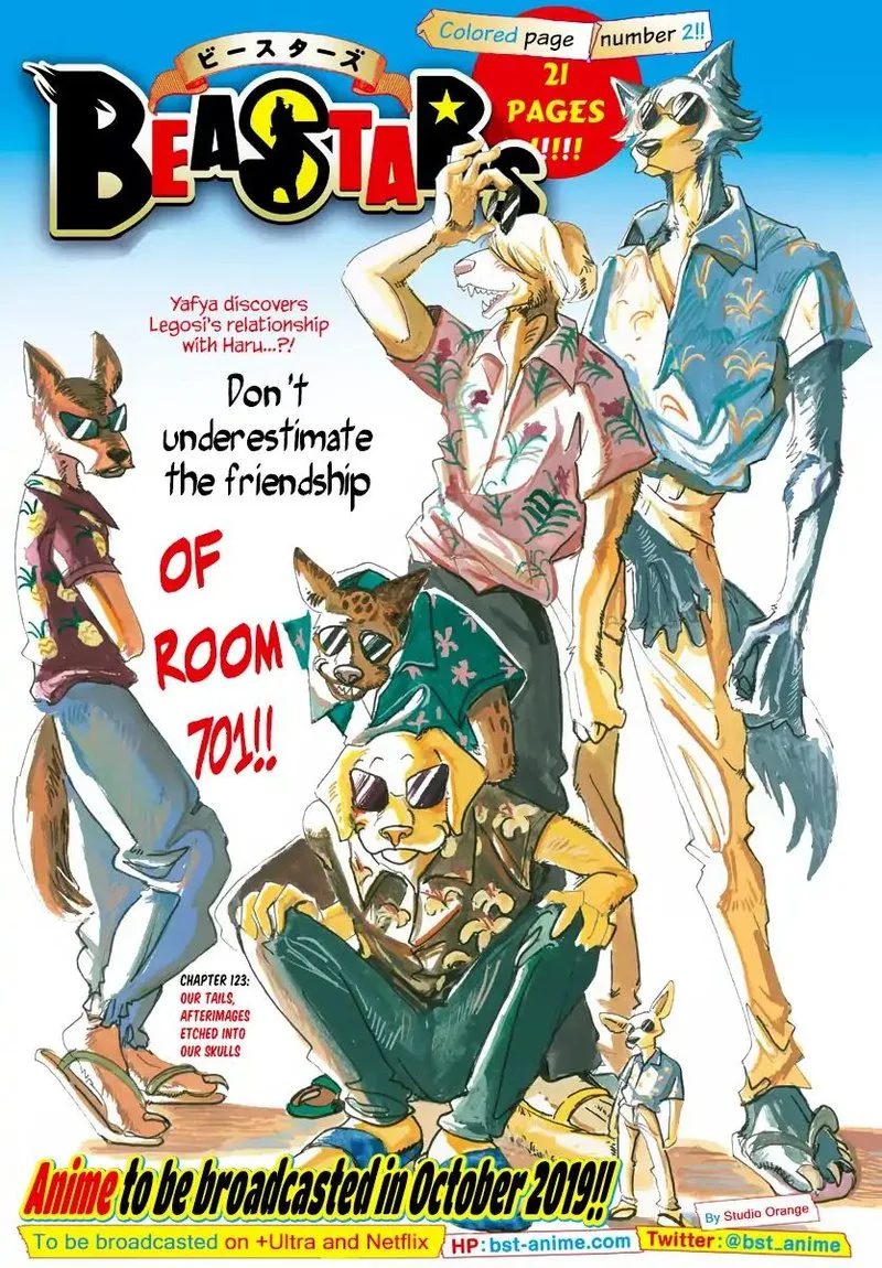 Beastars Chapter 123 page 1