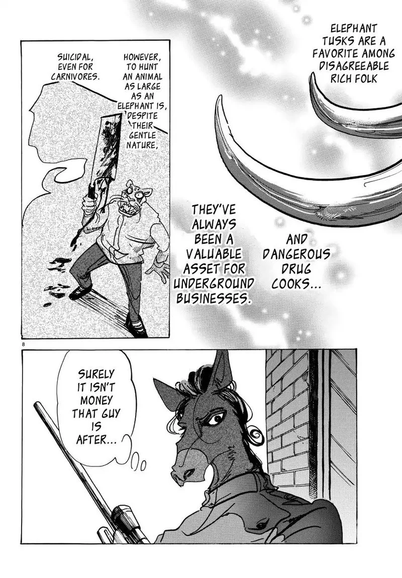 Beastars Chapter 124 page 8