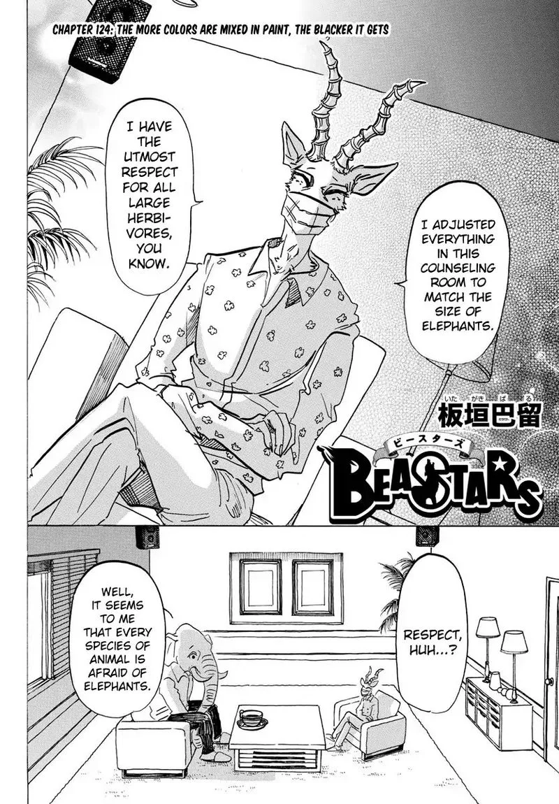 Beastars Chapter 124 page 2