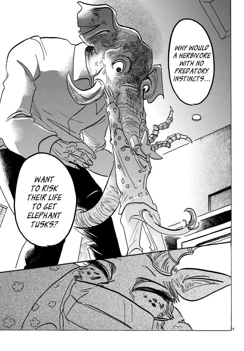 Beastars Chapter 124 page 9