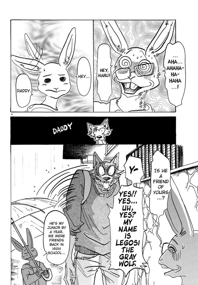 Beastars Chapter 125 page 4