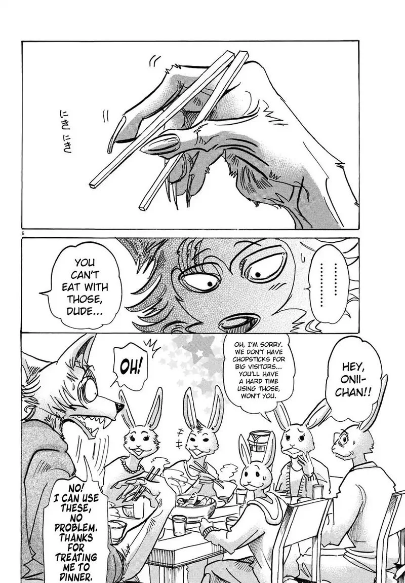 Beastars Chapter 125 page 6