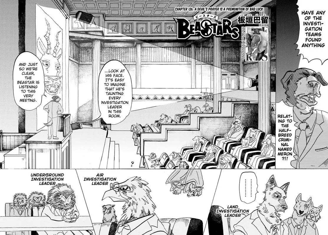 Beastars Chapter 126 page 2