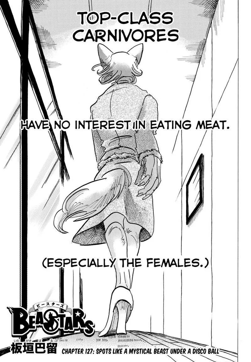 Beastars Chapter 127 page 1