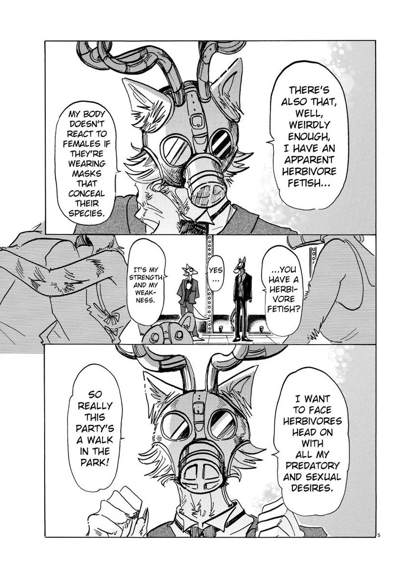 Beastars Chapter 128 page 6