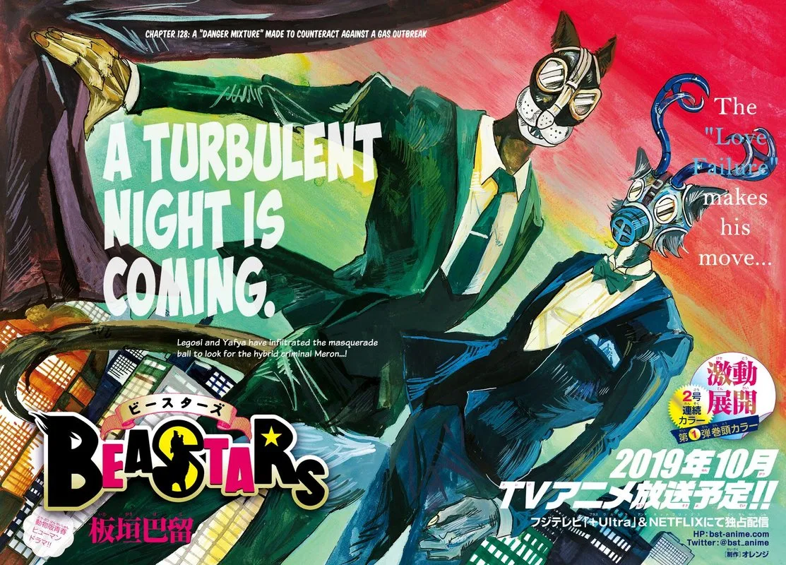 Beastars Chapter 128 page 1