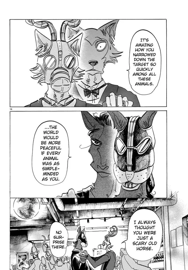 Beastars Chapter 128 page 14