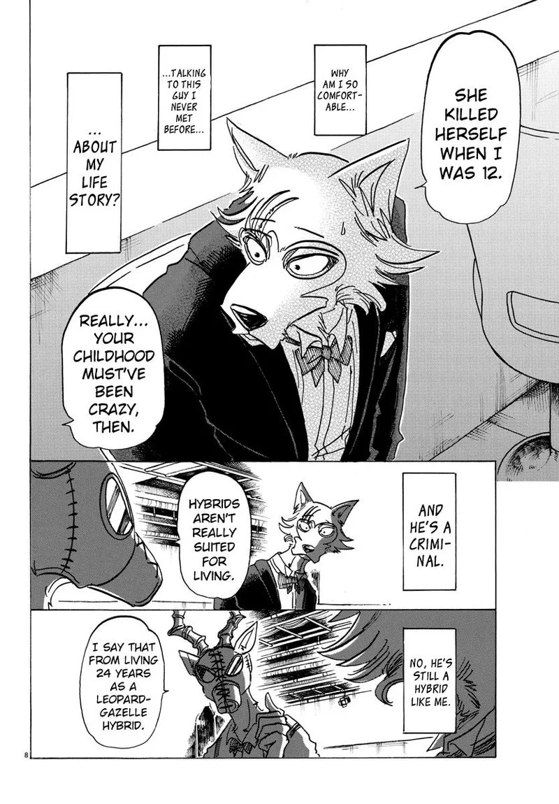 Beastars Chapter 129 page 9