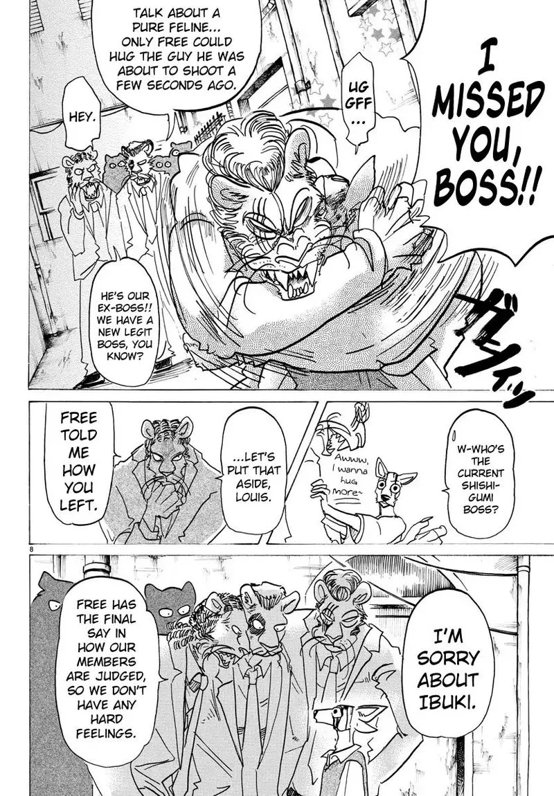 Beastars Chapter 131 page 8