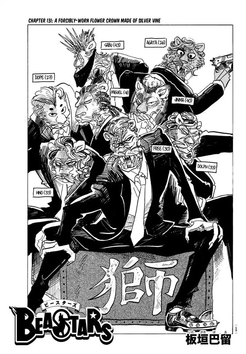 Beastars Chapter 131 page 1