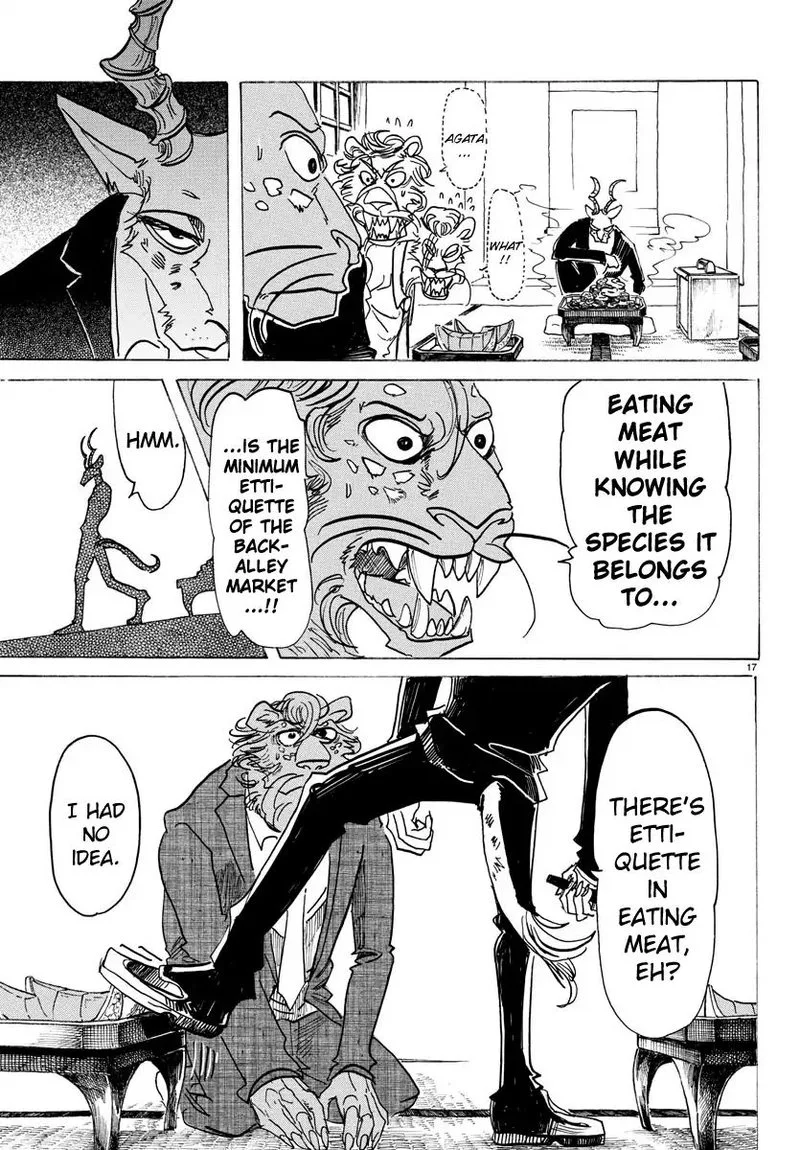 Beastars Chapter 131 page 17
