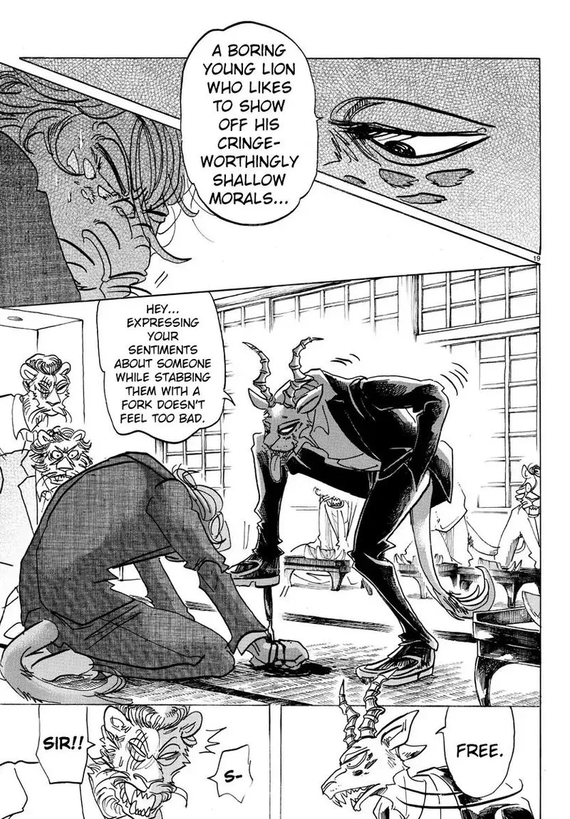 Beastars Chapter 131 page 19