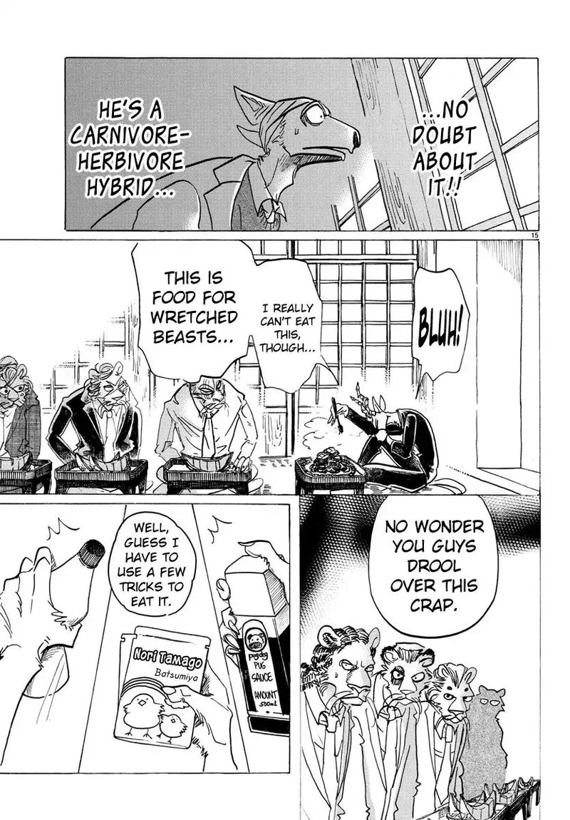 Beastars Chapter 131 page 15