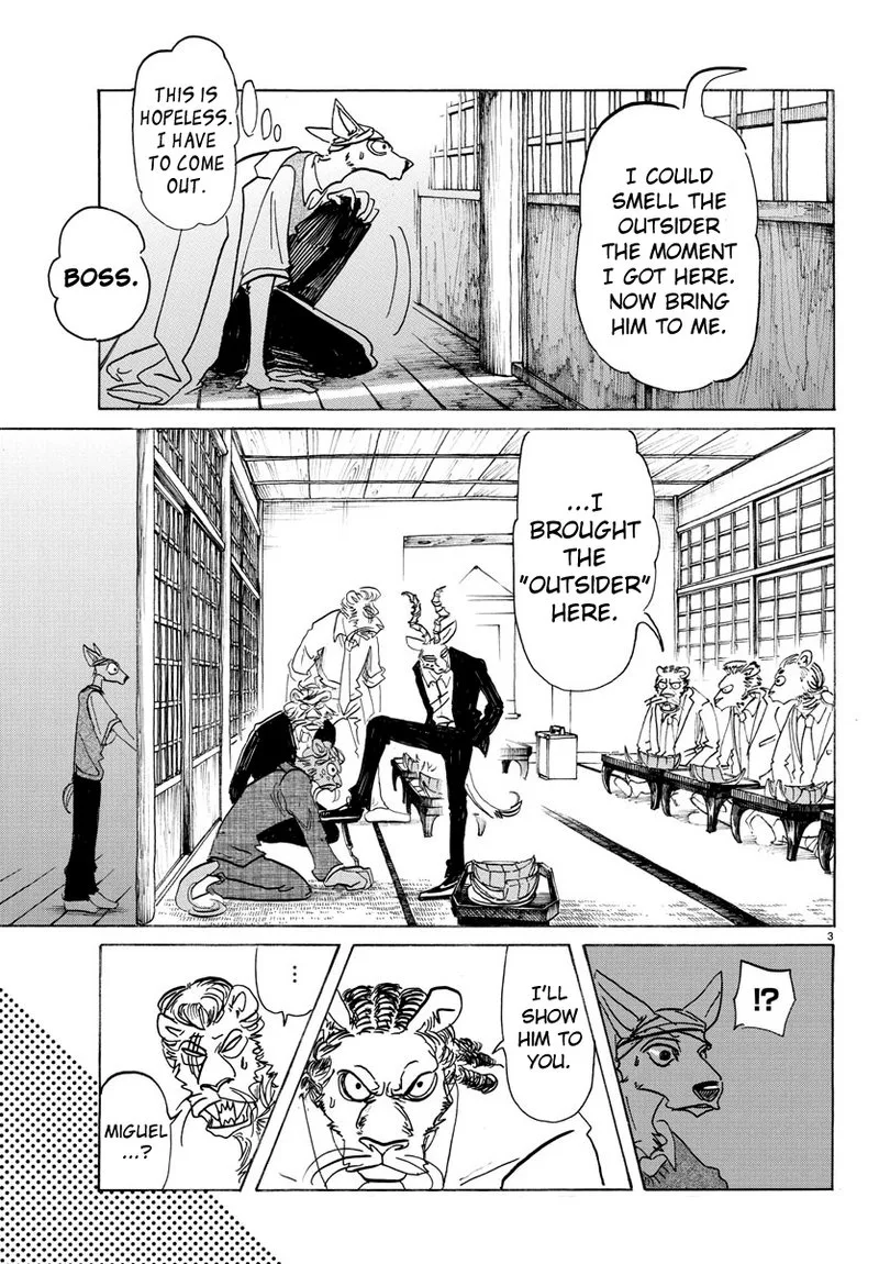 Beastars Chapter 132 page 3