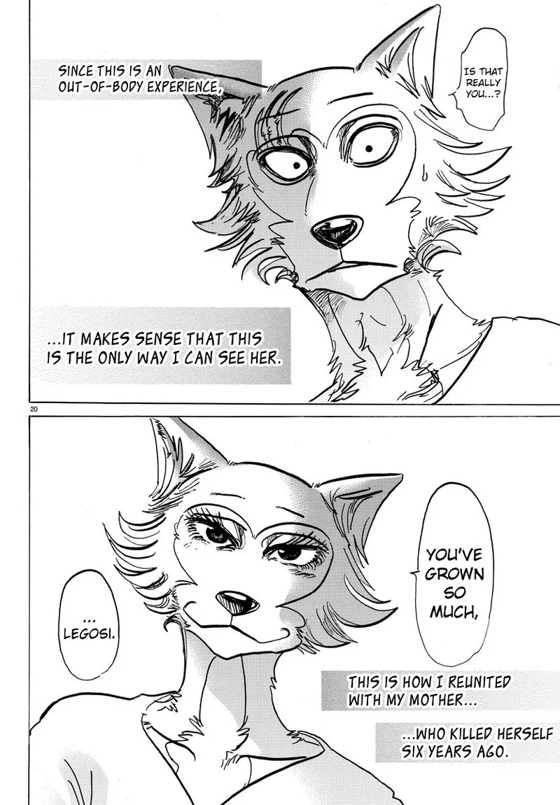 Beastars Chapter 132 page 19