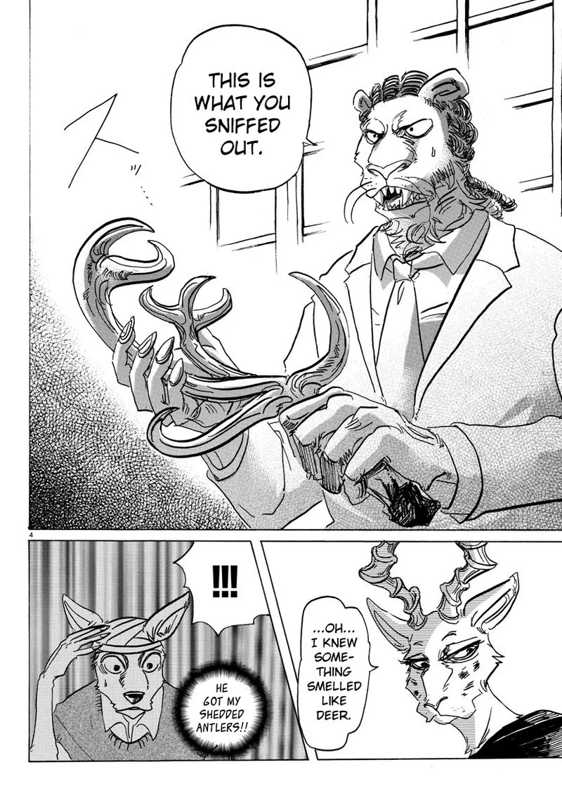 Beastars Chapter 132 page 4