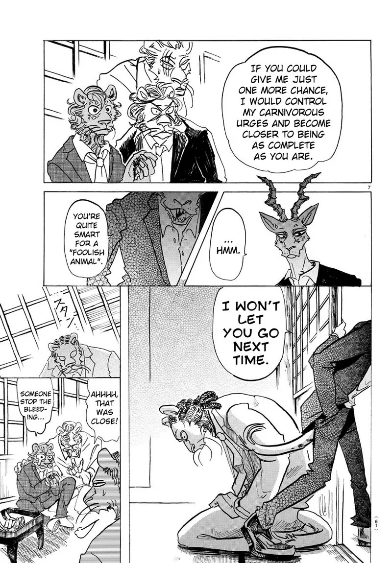 Beastars Chapter 132 page 7
