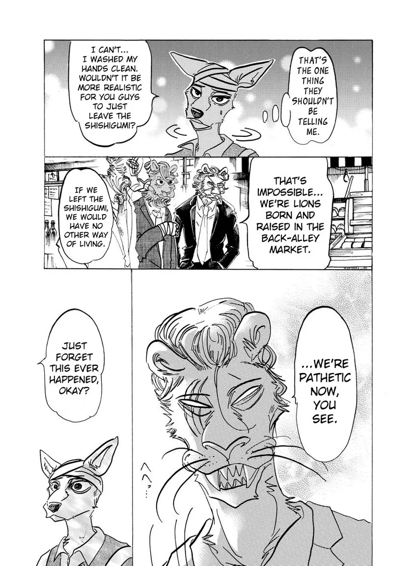 Beastars Chapter 132 page 11