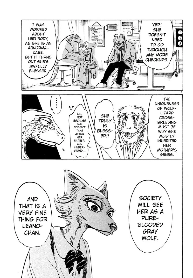 Beastars Chapter 133 page 7