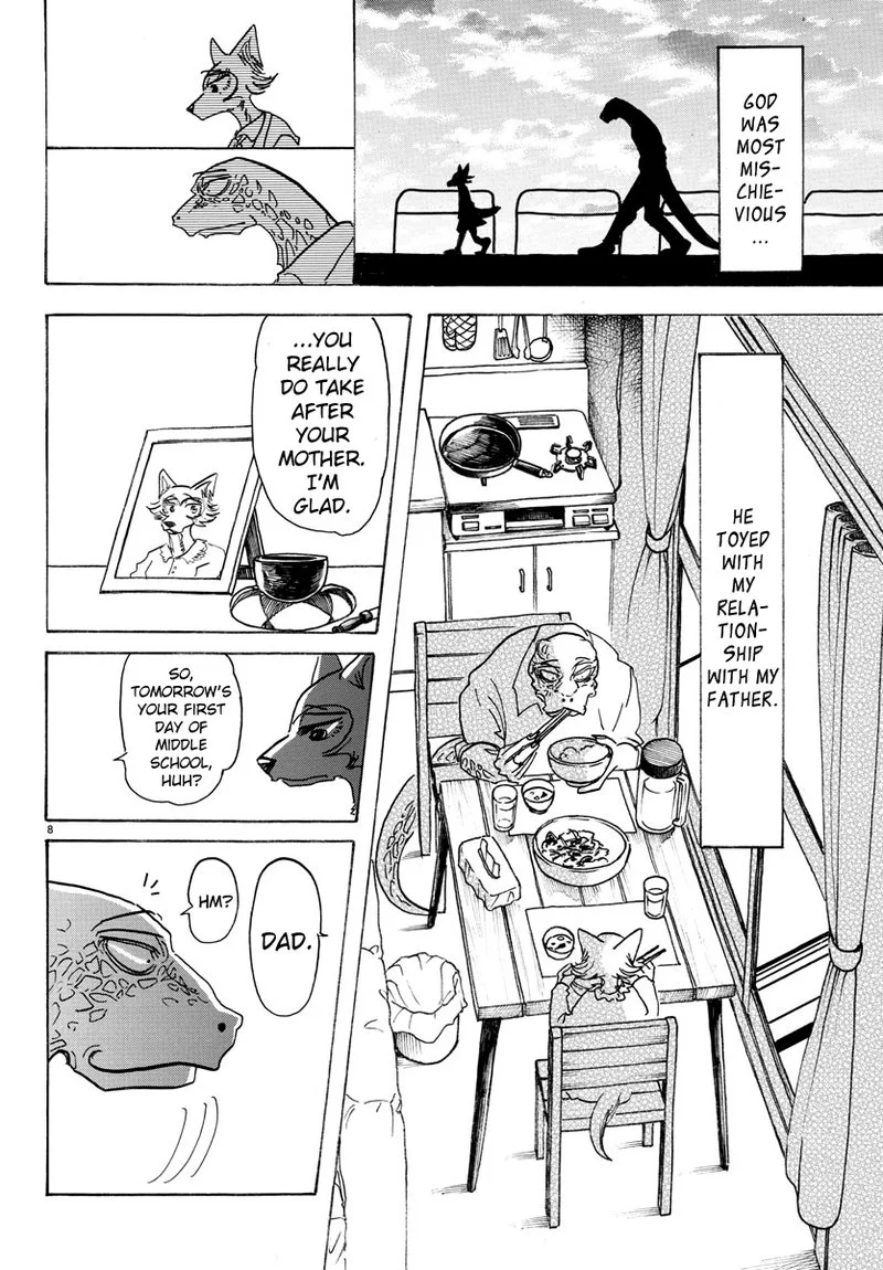Beastars Chapter 133 page 8