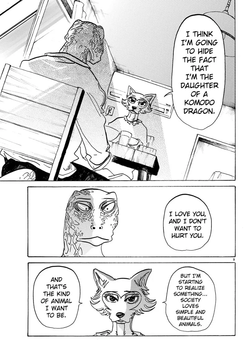 Beastars Chapter 133 page 9