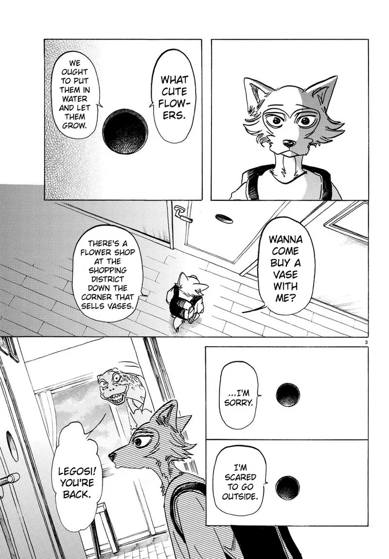 Beastars Chapter 134 page 3