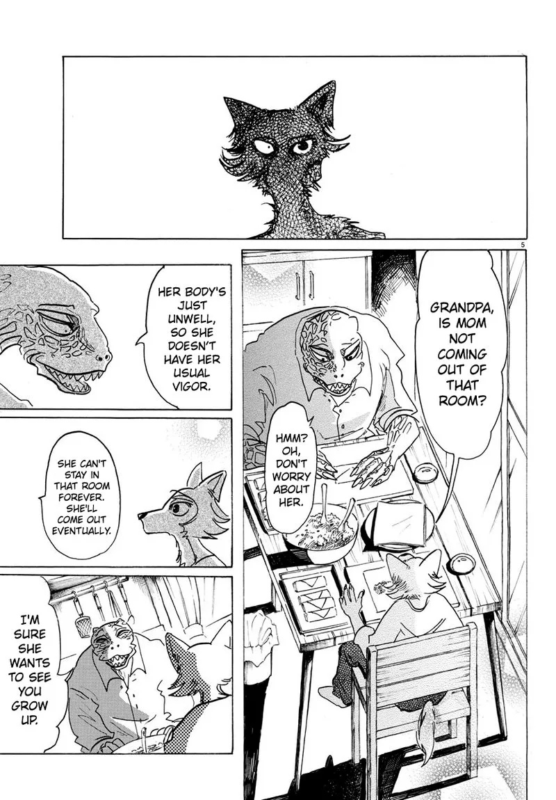 Beastars Chapter 134 page 5