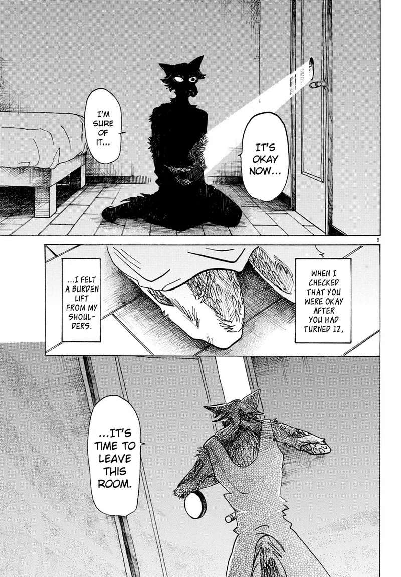 Beastars Chapter 134 page 9