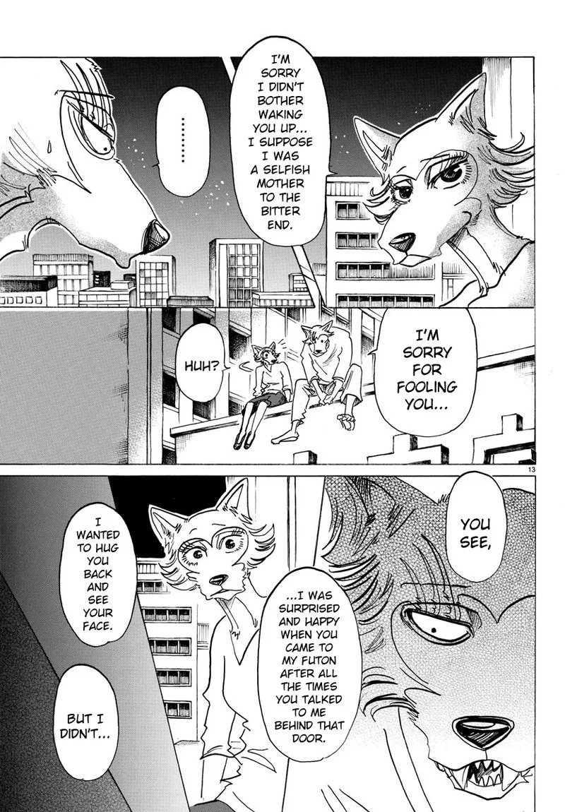 Beastars Chapter 134 page 13