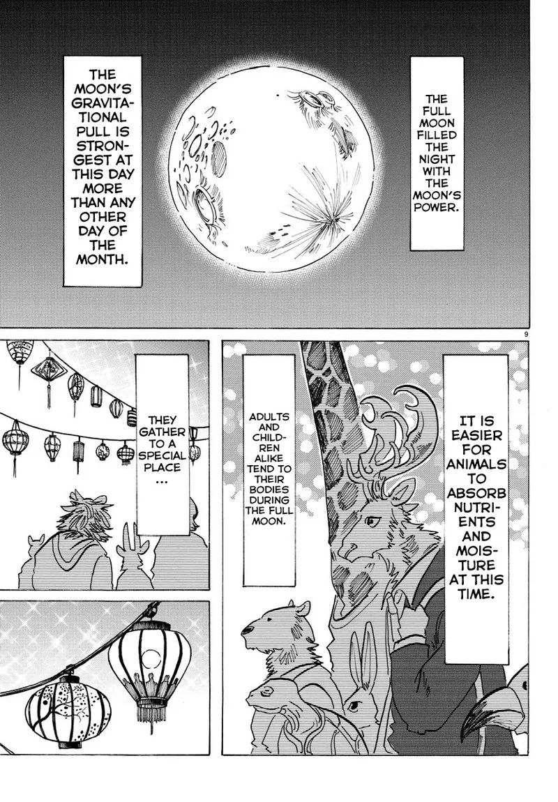 Beastars Chapter 135 page 9