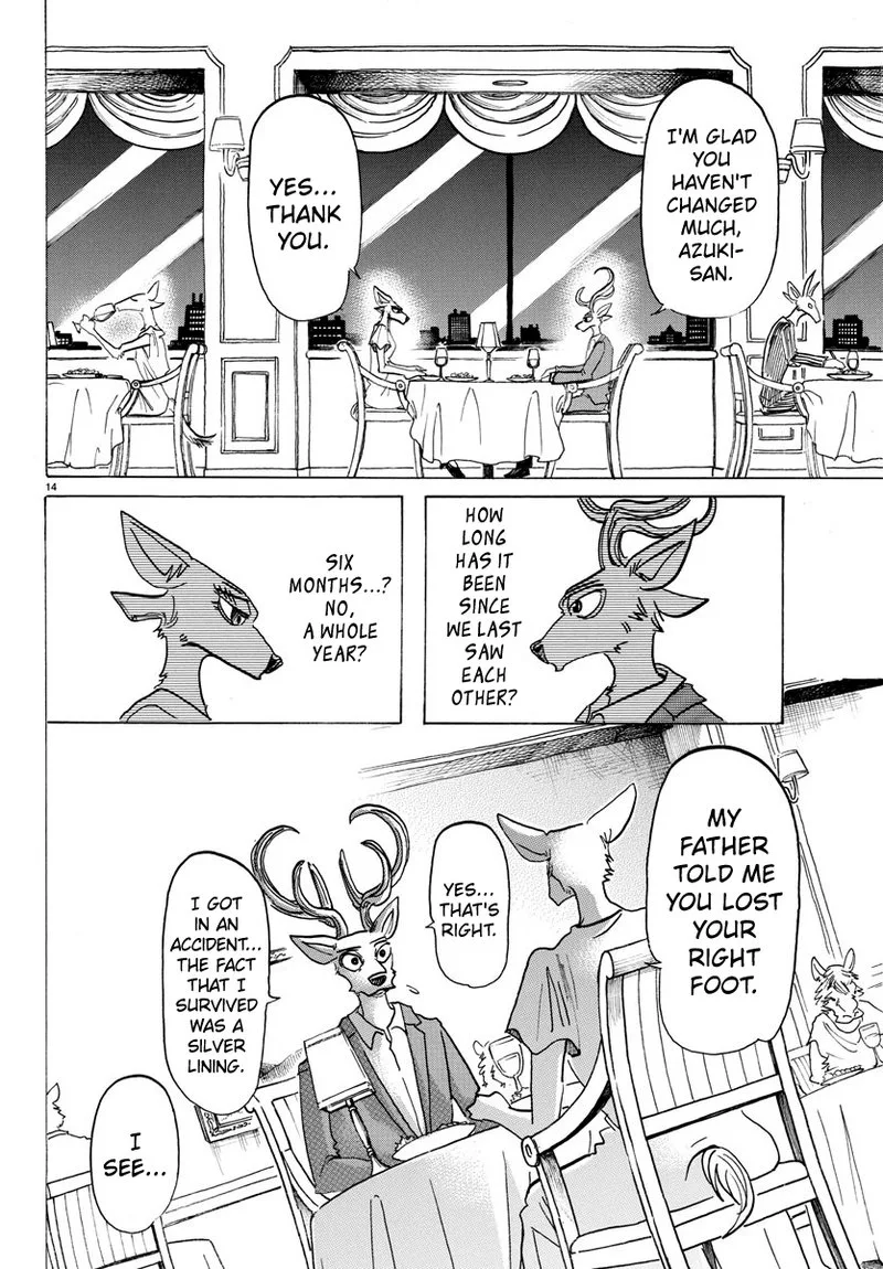 Beastars Chapter 136 page 15