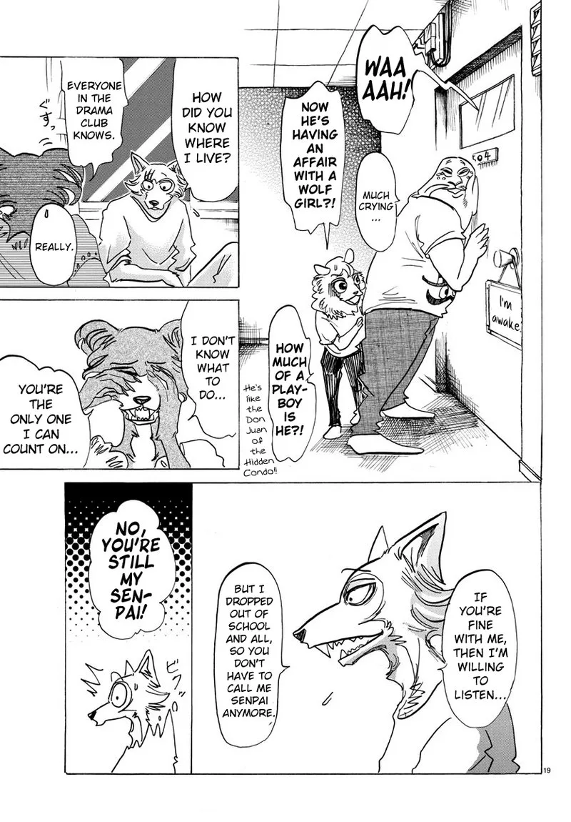 Beastars Chapter 136 page 20