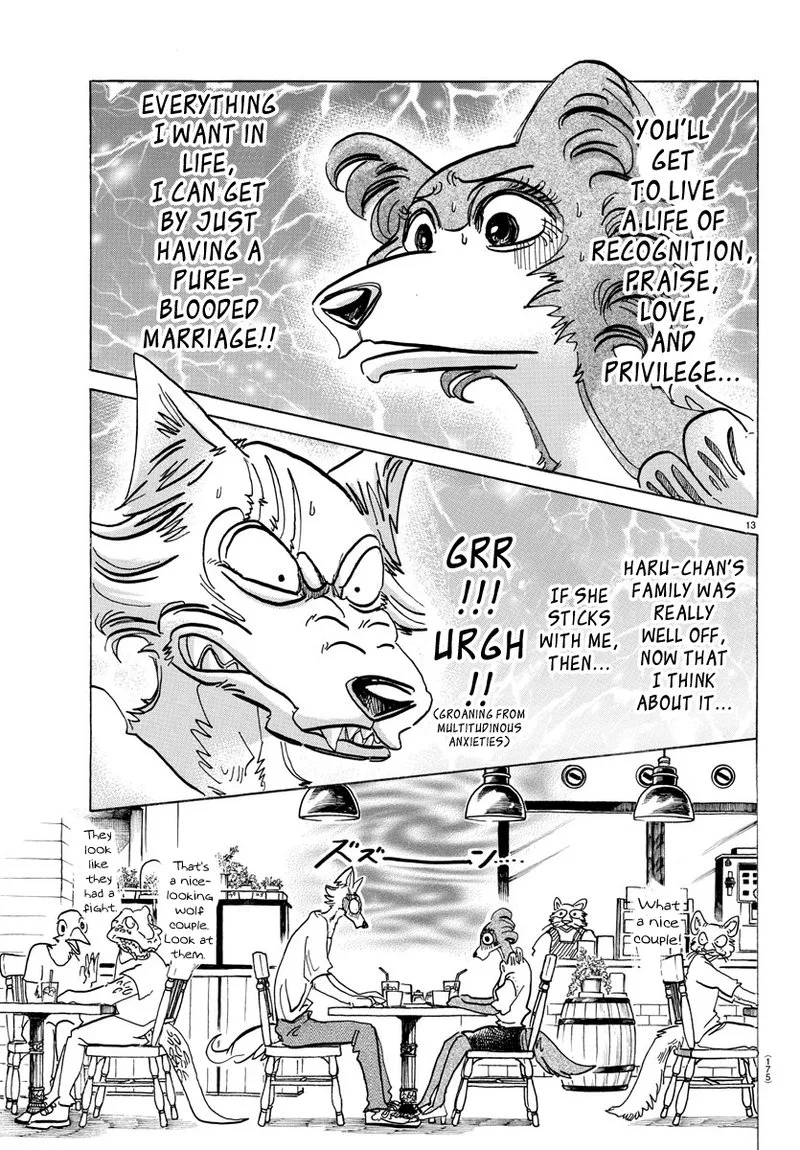 Beastars Chapter 137 page 13