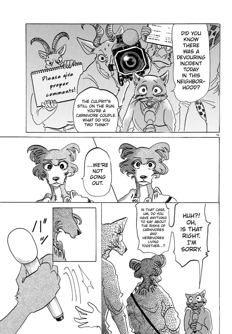 Beastars Chapter 137 page 15
