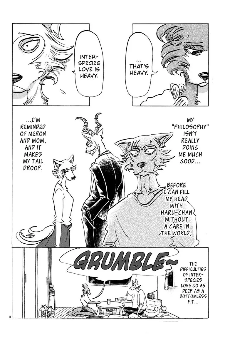 Beastars Chapter 137 page 8