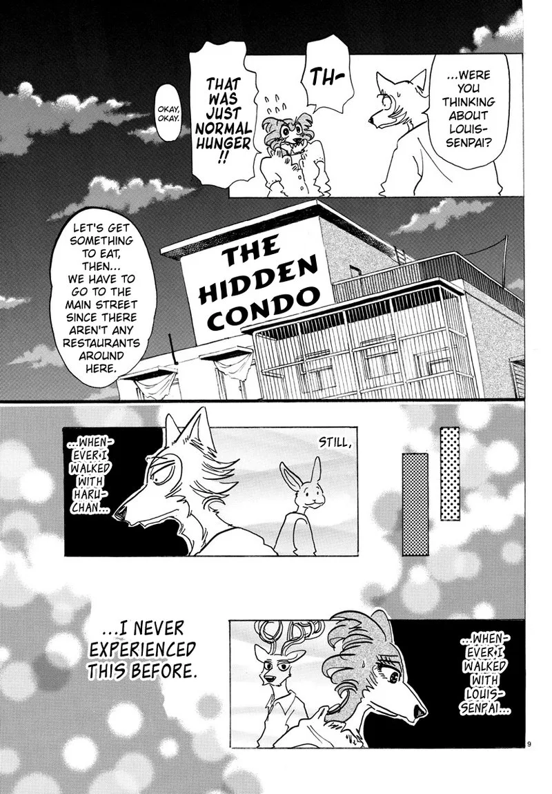 Beastars Chapter 137 page 9