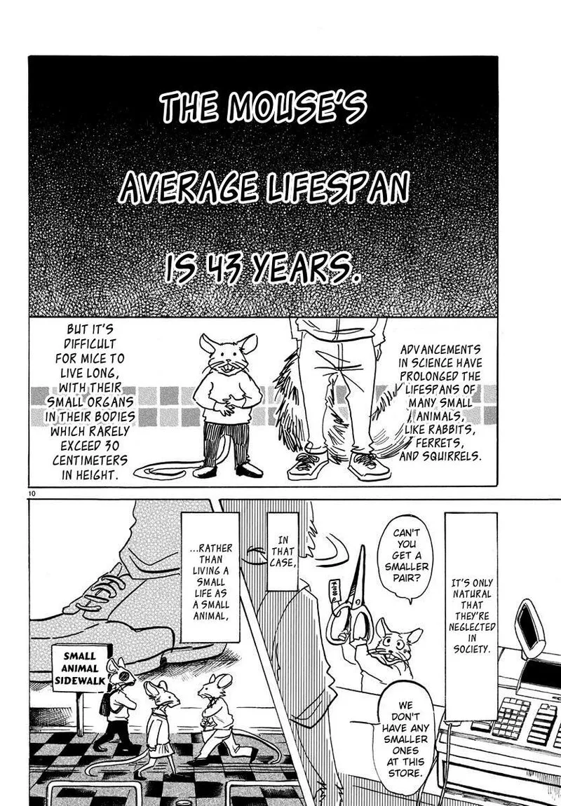 Beastars Chapter 138 page 9