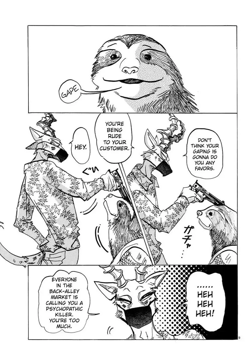 Beastars Chapter 139 page 10