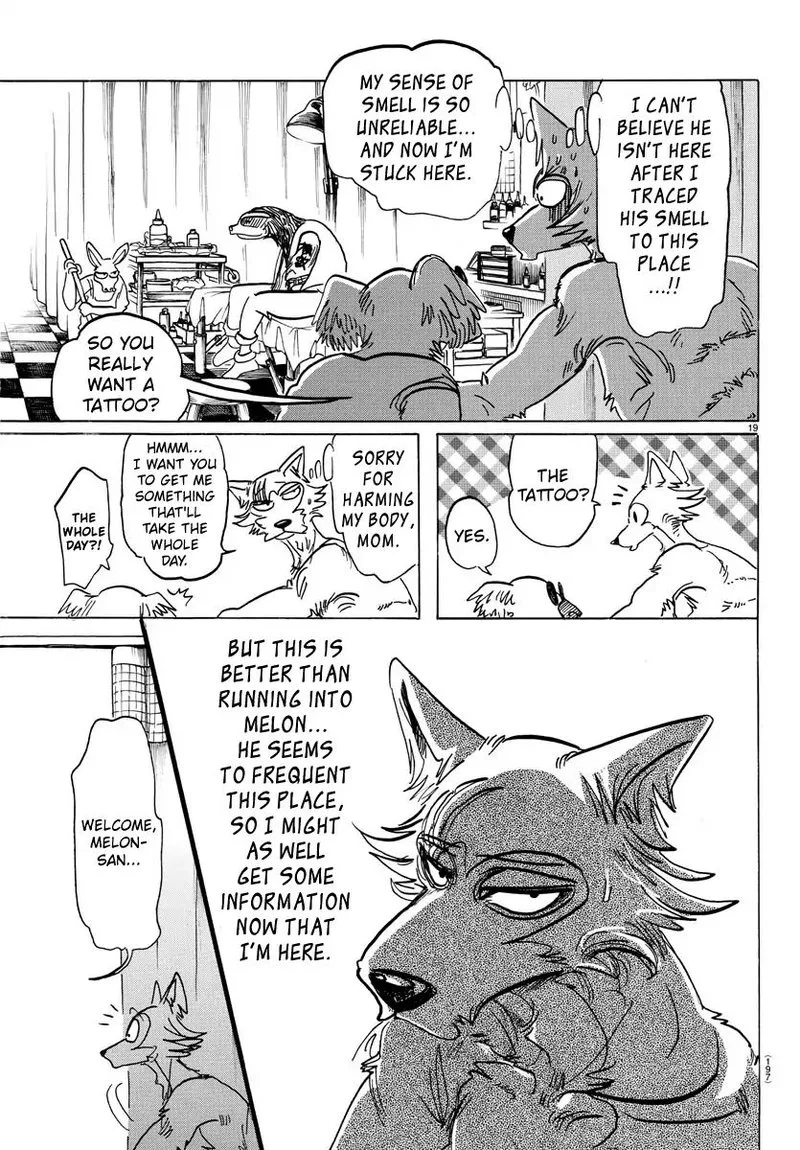 Beastars Chapter 139 page 19