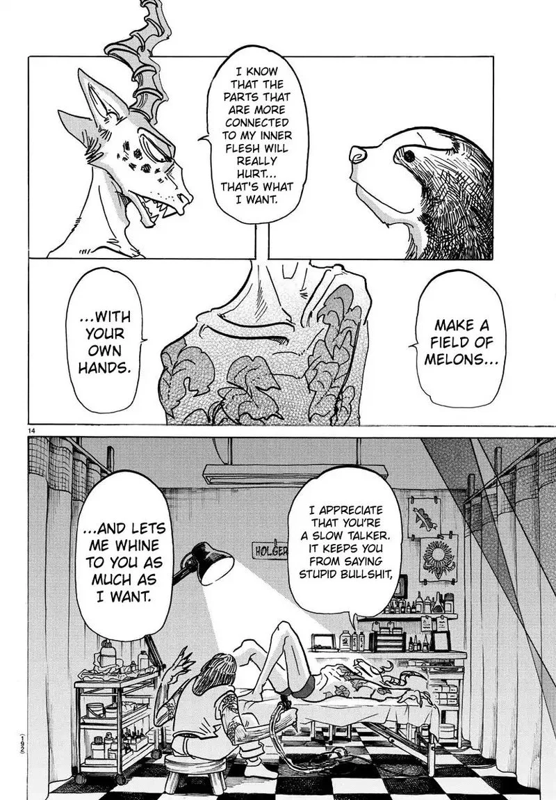 Beastars Chapter 139 page 14