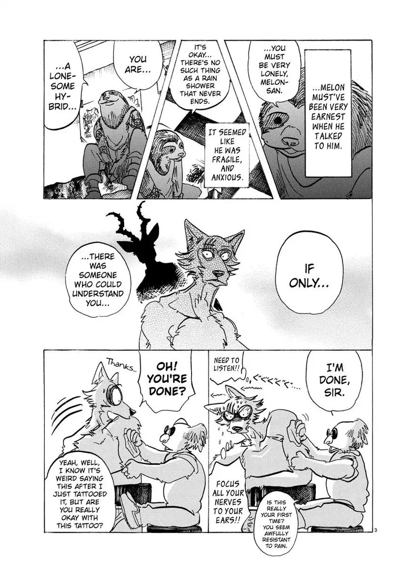 Beastars Chapter 140 page 3