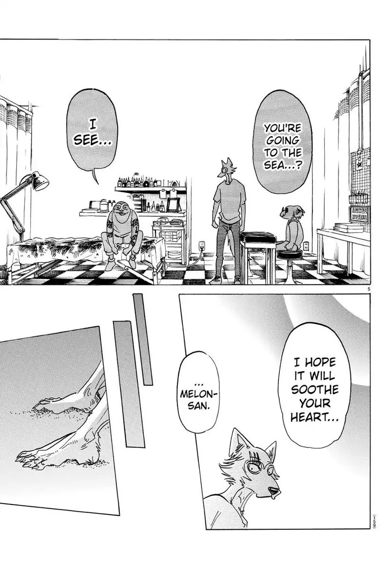 Beastars Chapter 140 page 5