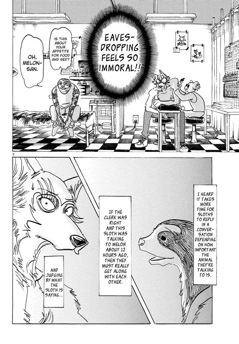 Beastars Chapter 140 page 2